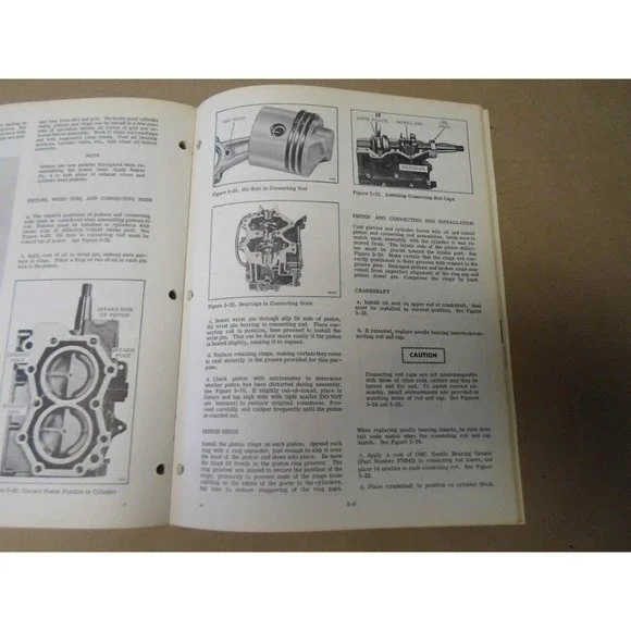 1971 Johnson Outboards Service Repair Shop Manual 6 HP 6R71 6RL71 OEM Boat x